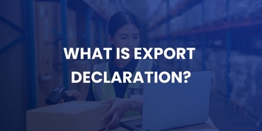 What is export declaration