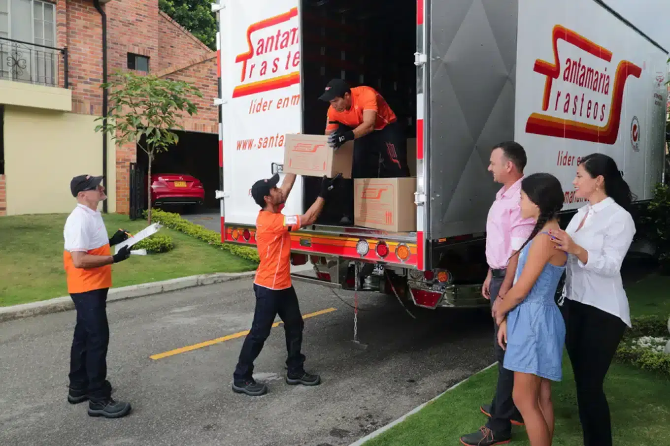 Empresa de mudanzas Santamaria trasteos Mudanza familiar