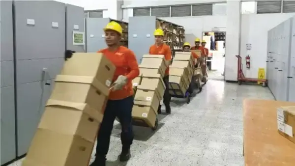 Serivicio de empaque y embalaje para mudanzas empresariales