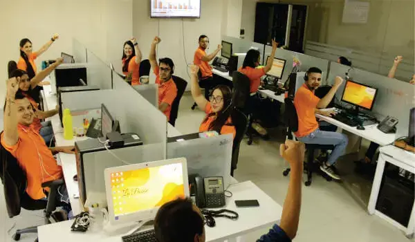 Equipo Call center de santaMaria Trasteos