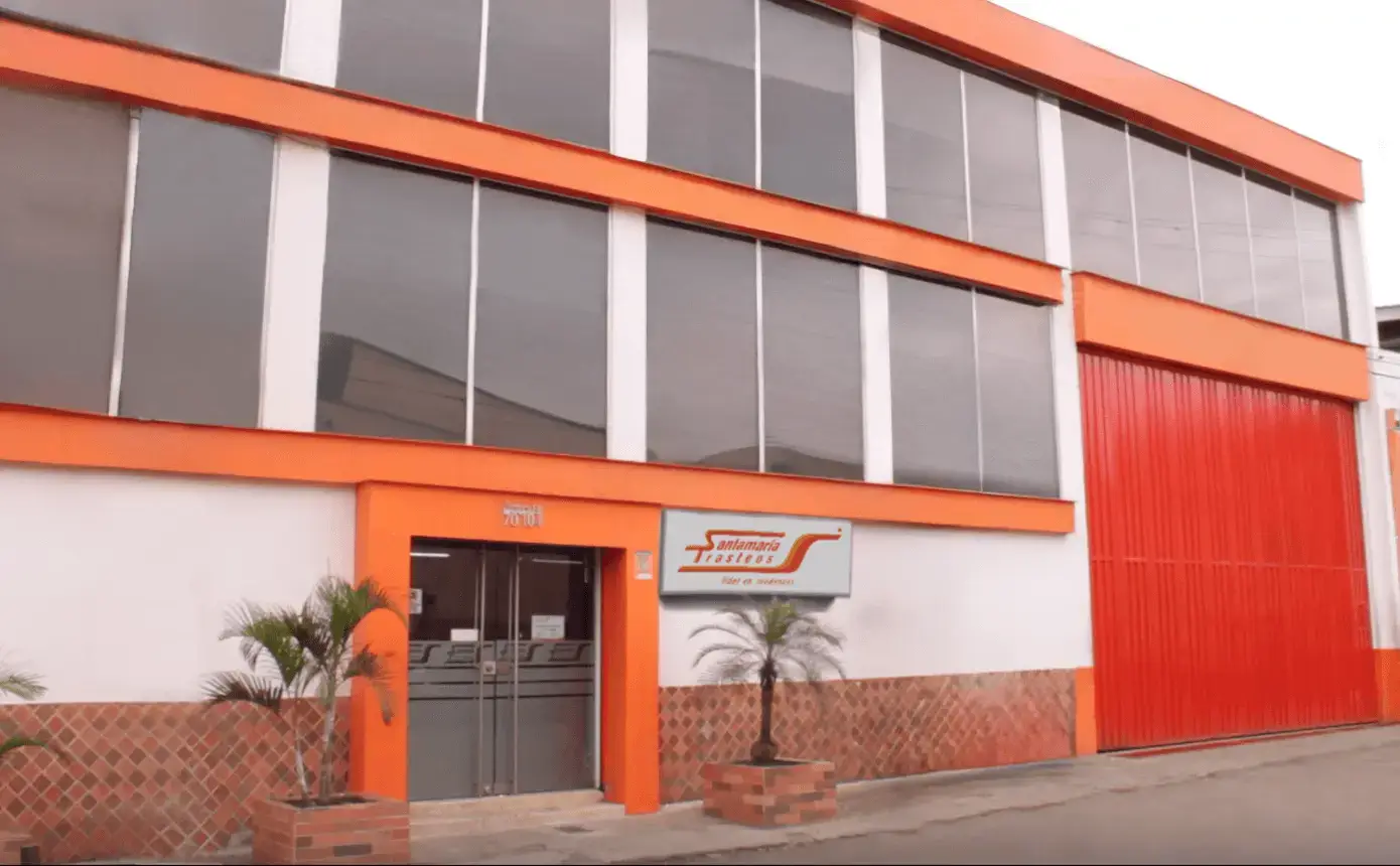 Sede principal de SantaMaria trasteos en Bucaramanga